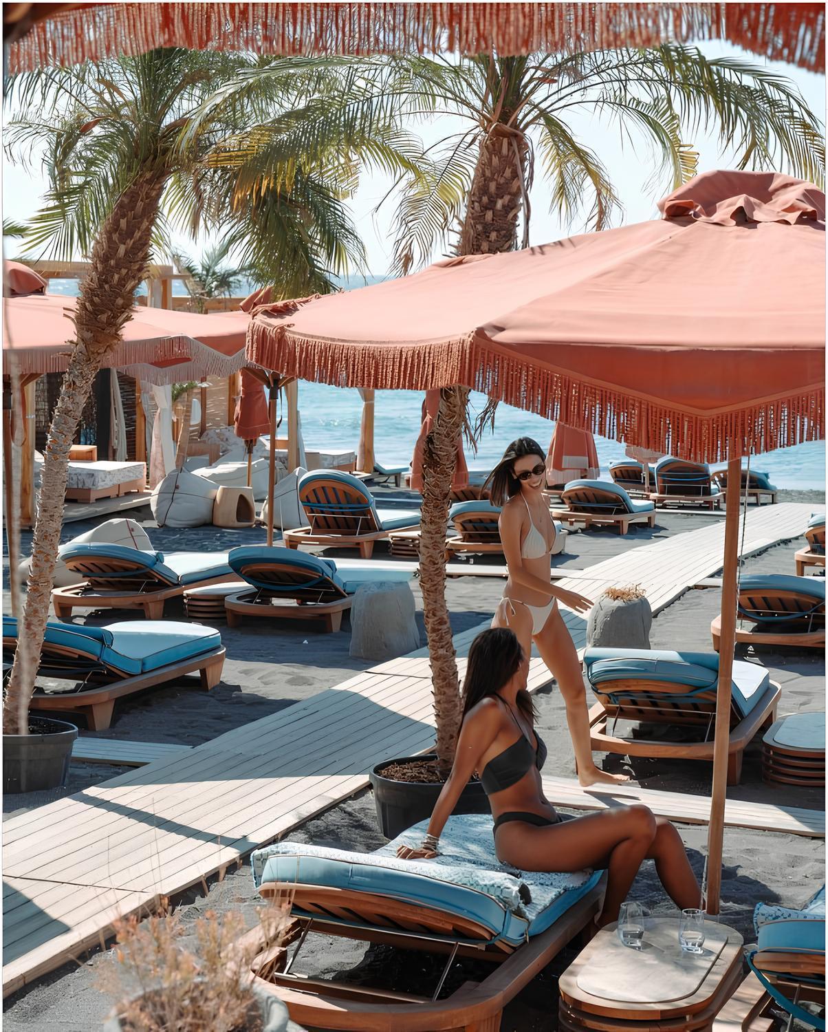 Frati Villas Beachfront Периволос Экстерьер фото