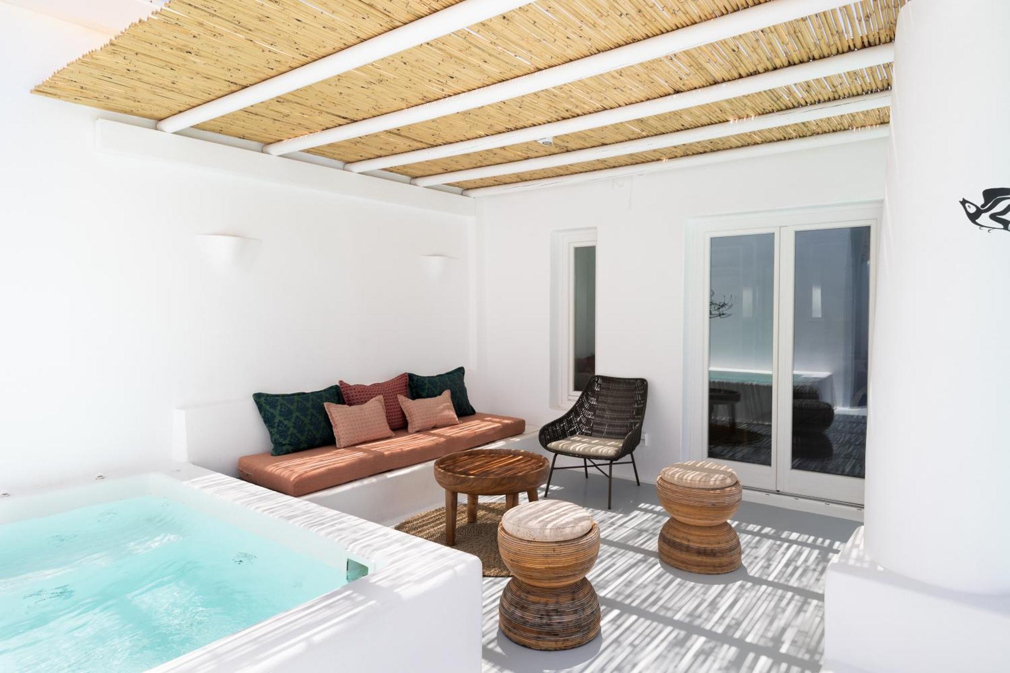 Frati Villas Beachfront Периволос Экстерьер фото